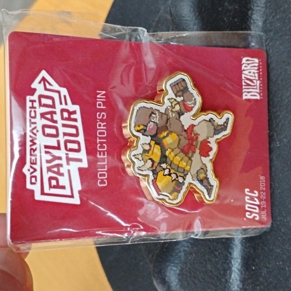 Overwatch Payload Tour Collector's Pin SDCC